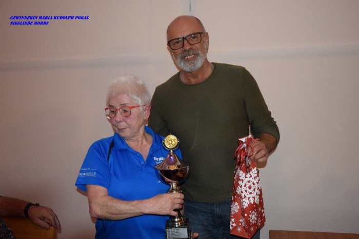 Gewinnerin Maria Rudholph Pokal Gewinnerin Maria Rudholph Pokal